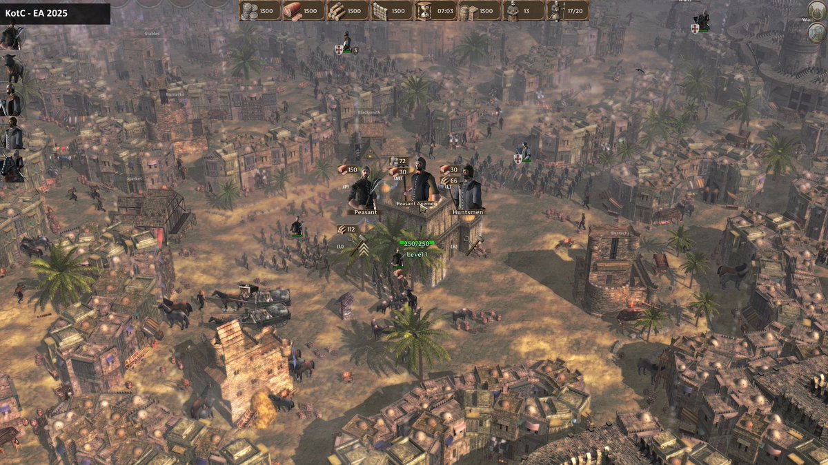 Lets compare our most successful game Medieval Kingdom Wars (EA 2017, 1.0 2019) with our latest game Knights of the Crusades (EA 2025)

Each game builds on the last and we change time period/factions, improve visuals, refine/add features, add new units, etc.

#ScreenshotSaturday