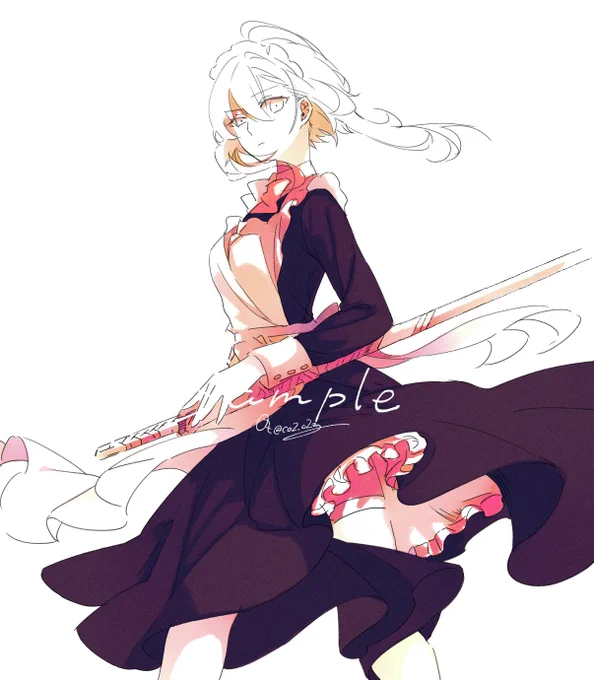 メイドの日らしいので過去のメイドを再掲しようとしたら自覚無くまぁまぁ描いていた事実が判明した所です 