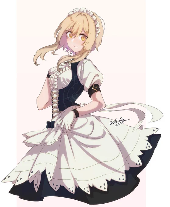 メイドの日らしいので過去のメイドを再掲しようとしたら自覚無くまぁまぁ描いていた事実が判明した所です 