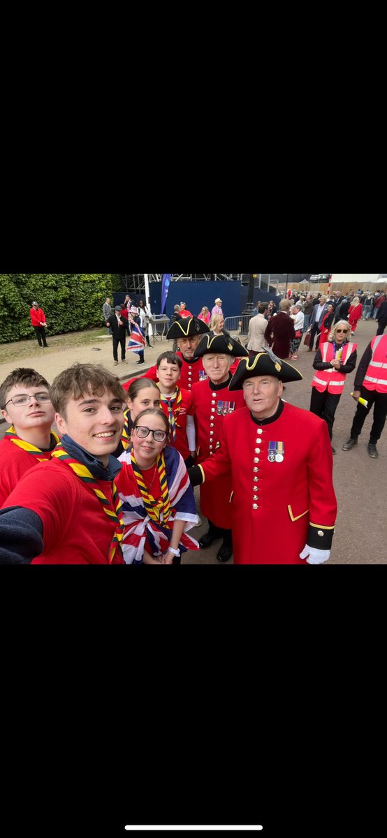 hails170178's tweet photo. On Thursday Harry was one of 5 children chosen from Lincolnshire district scouts to take part in the VE celebrations at London. He had a great time https://t.co/YJCSTR1ZXb