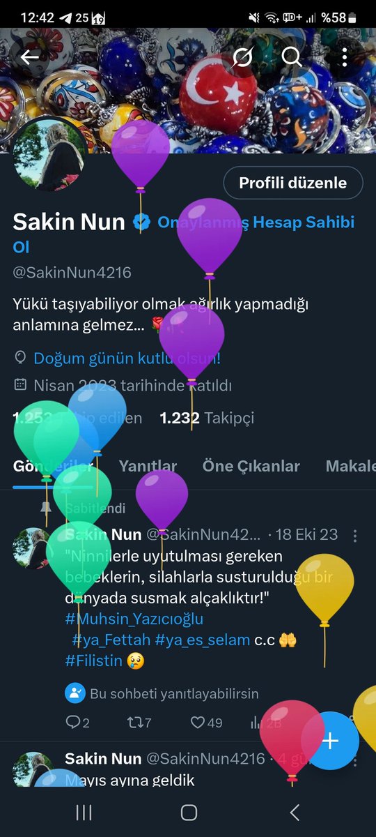 Hoş geldin yeni yaşım...🎂☺️