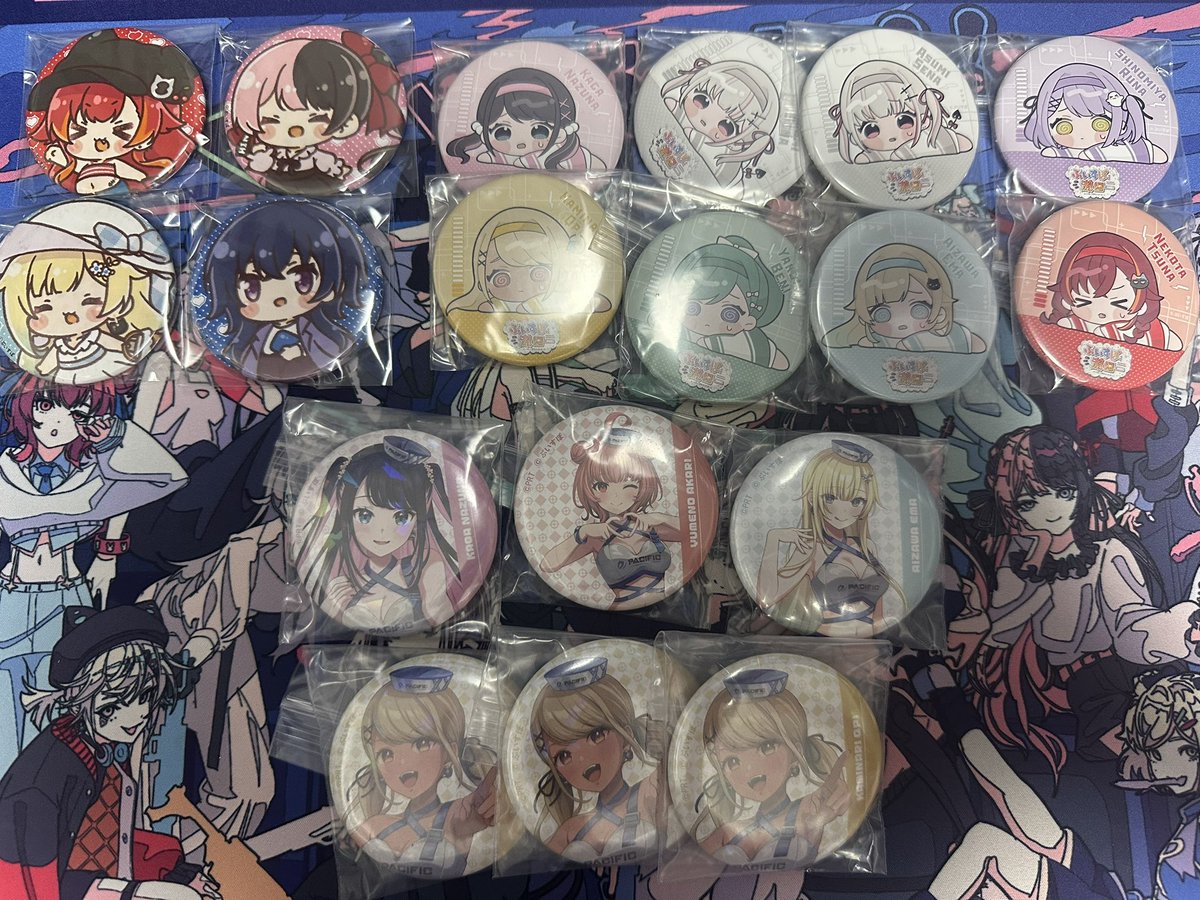 k4mereon's tweet photo. 【交換・取引】
ぶいすぽっ　缶バッジ

【嬢】1〜4枚目の画像のもの

【求】ツリーの画像のもの

4枚目以外のものの場合要相談でお願いします。交換は郵便でよろしくお願いします

👾💤, 🍣, 🔫🐥, 🌠, 🧸♔, 🗝♠︎ ,🐰🍭, 💐, 🍫💘, ⏰, 🌩, 💄💚, 🥞💫, ☪🐾, 
🍒✨, 🐻‍❄️🏖, 🪐, 🍼, 💀⛓, 📘💧, 🫠 https://t.co/KHxd0CKabn