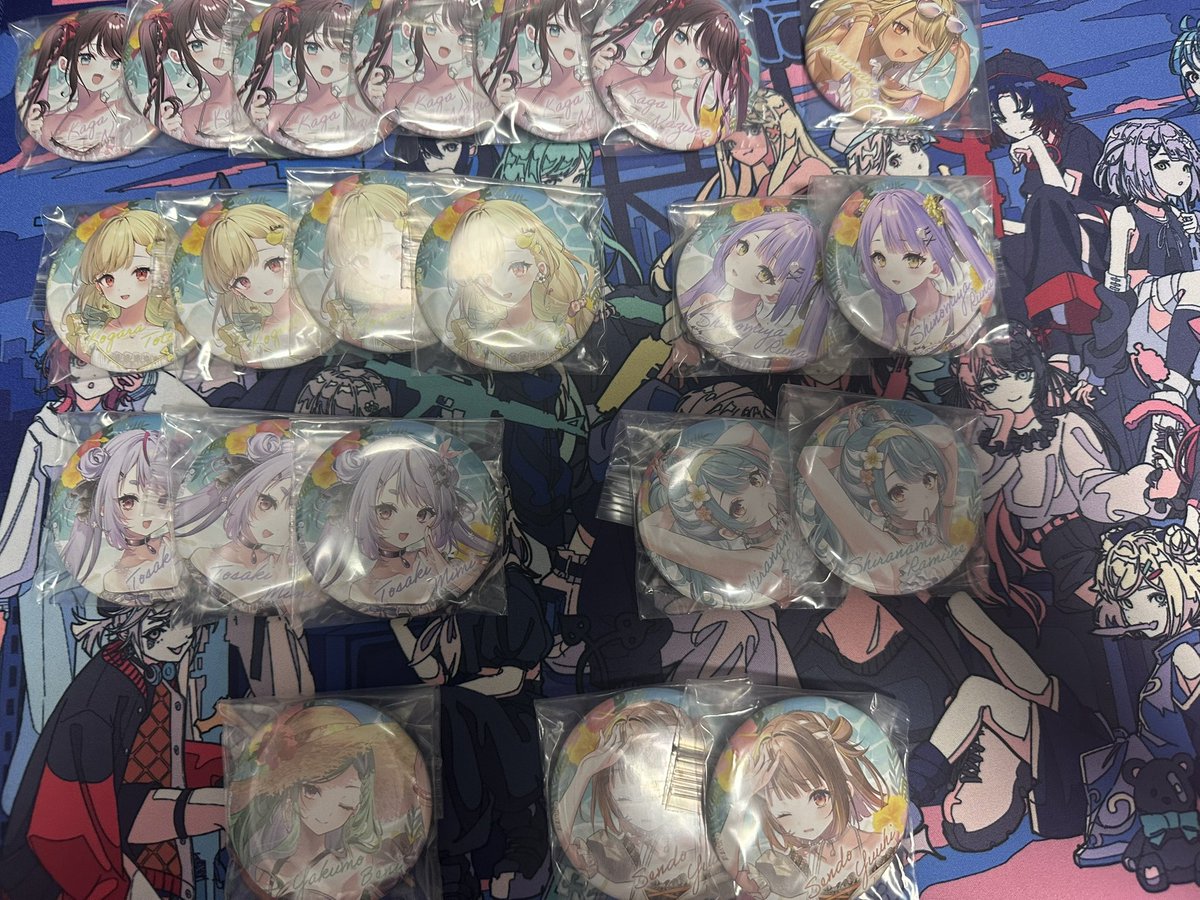 k4mereon's tweet photo. 【交換・取引】
ぶいすぽっ　缶バッジ

【嬢】1〜4枚目の画像のもの

【求】ツリーの画像のもの

4枚目以外のものの場合要相談でお願いします。交換は郵便でよろしくお願いします

👾💤, 🍣, 🔫🐥, 🌠, 🧸♔, 🗝♠︎ ,🐰🍭, 💐, 🍫💘, ⏰, 🌩, 💄💚, 🥞💫, ☪🐾, 
🍒✨, 🐻‍❄️🏖, 🪐, 🍼, 💀⛓, 📘💧, 🫠 https://t.co/KHxd0CKabn