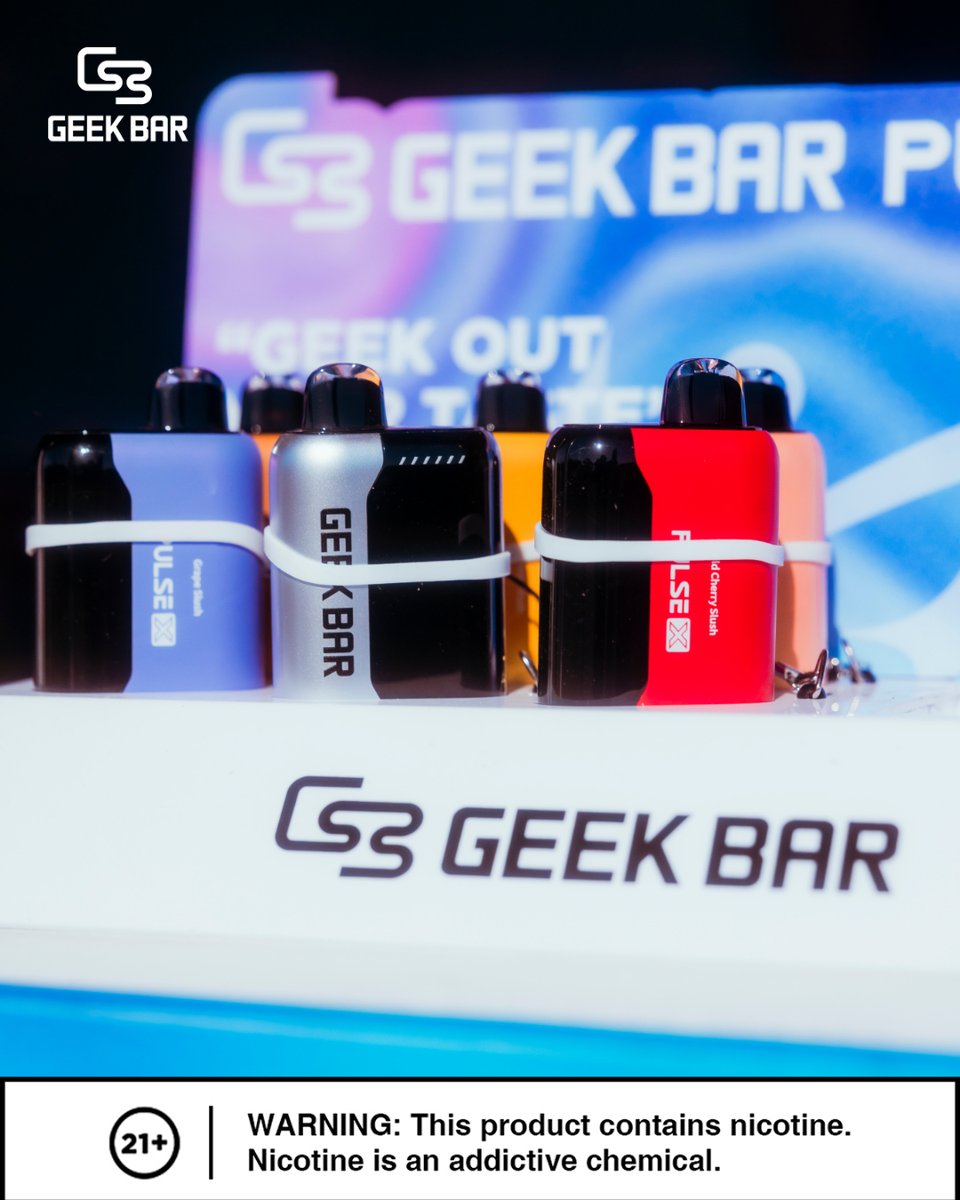 geekbarvape's tweet photo. Tampa turned UP this weekend at Breakaway! ๐ถ
From exploring new flavors to vibing with the crew, the Pulse energy was everywhere.
Which color did you pick? ๐
Tag a friend you'd bring next time! ๐ฅ
#GeekBar #PulseX #BreakawayFestival #VapeExperience #TampaVibes #GeekOutYourTaste