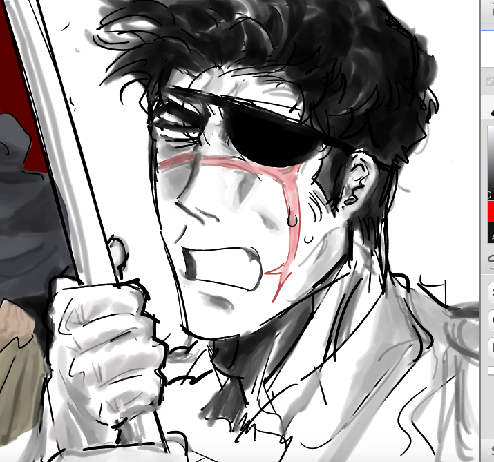 eyeoss0's tweet image. #gutsandblackpowder