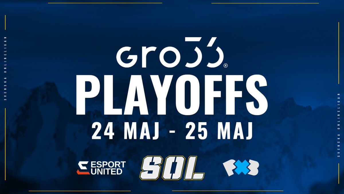 Välkomna till slutspelet i Svenska mästerskapet i League of Legends!🎮

Missa inte chansen att uppleva Spring 2025-slutspelet live! Ta med vännerna och se topplagen kämpa om mästartiteln! 🇸🇪

📅 24 Maj | Semifinaler | 12:00-22:00
📅 25 Maj | Bronsmatch &amp; Final | 12:00-20:00
🎟️