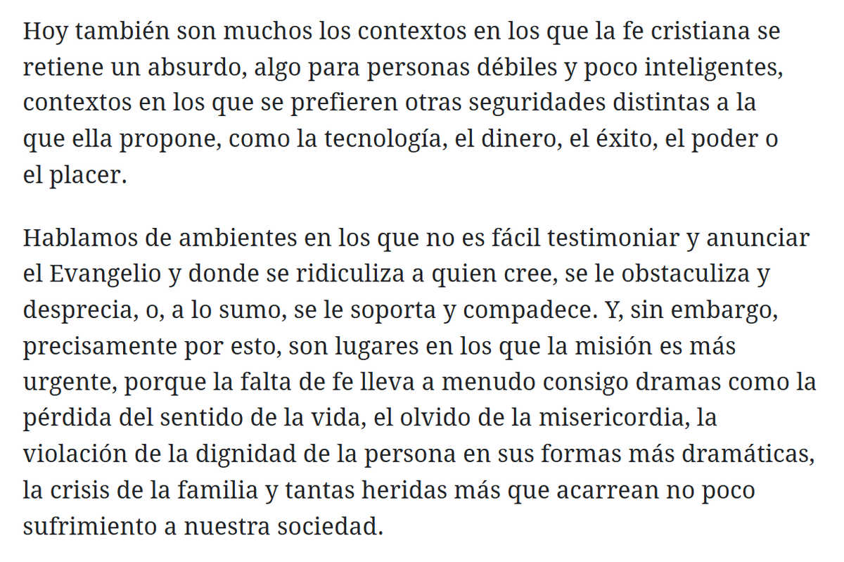 pabampa's tweet photo. Me ha emocionado mucho la primera homilía como Papa de León XIV, en la que destaca la urgencia de profesar una fe viva y nos recuerda "el camino que se debe recorrer para dejarse transformar". https://t.co/pgm8RqNjMu