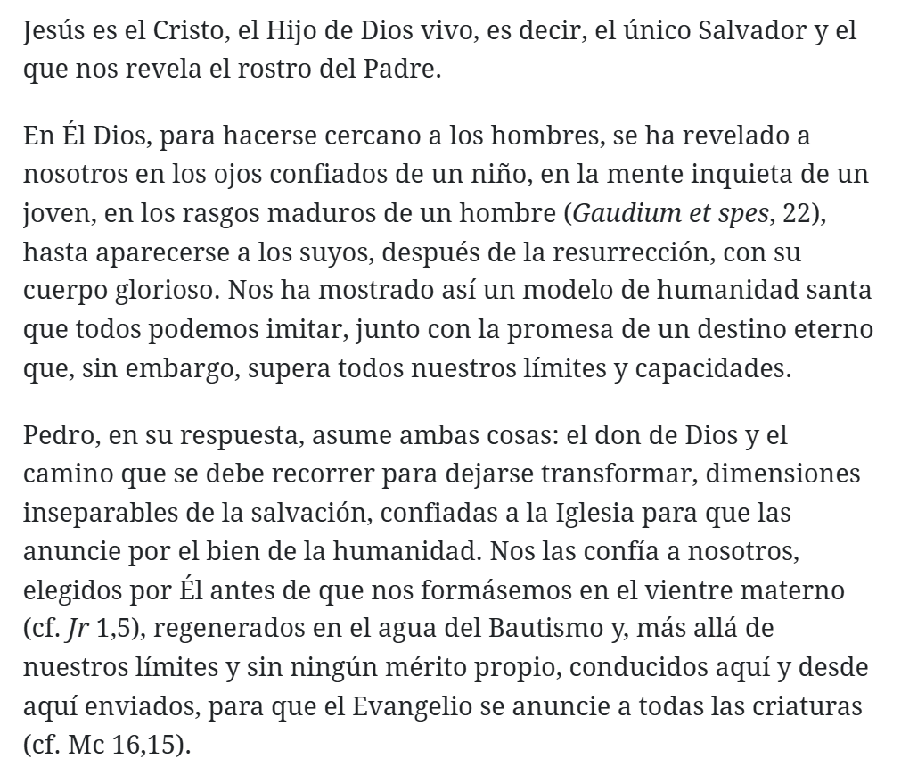 pabampa's tweet photo. Me ha emocionado mucho la primera homilía como Papa de León XIV, en la que destaca la urgencia de profesar una fe viva y nos recuerda "el camino que se debe recorrer para dejarse transformar". https://t.co/pgm8RqNjMu