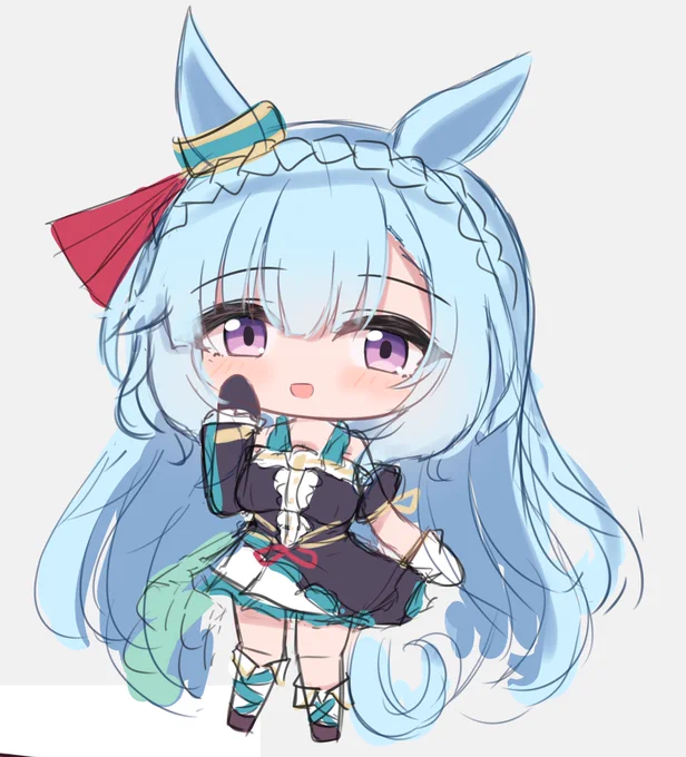 デフォルメ!練習中!アクキー作りたい! 