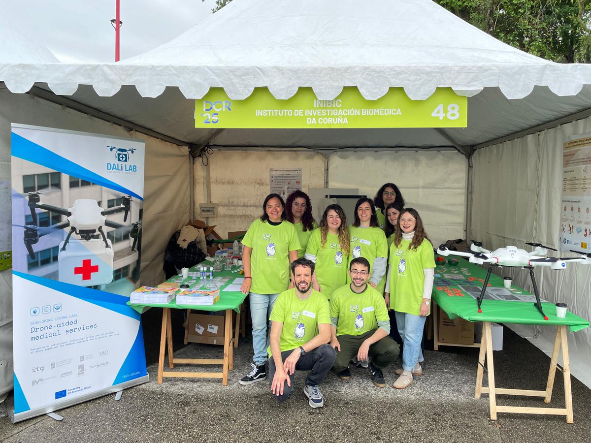 Arrancamos el día de la ciencia en la calle, INIBIC/CHUAC
 Jaima 48 - Parque de Santa Margarita