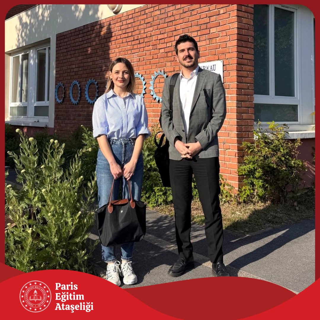 Paris Eğitim Ataşeliği (@parisegitim) on Twitter photo Reims şehrinde görevli öğretmenimizin ders denetimine katıldık ve bölge eğitim müfettişleri ile birlikte değerlendirmelerde bulunduk.
Türkçe eğitimine sağladığı katkılar için öğretmenimize teşekkür ediyoruz.
<a href="/tcmeb/">Millî Eğitim Bakanlığı</a>
<a href="/mebyyegm/">Yükseköğretim ve Yurt Dışı Eğitim Genel Müdürlüğü</a> Reims şehrinde görevli öğretmenimizin ders denetimine katıldık ve bölge eğitim müfettişleri ile birlikte değerlendirmelerde bulunduk.
Türkçe eğitimine sağladığı katkılar için öğretmenimize teşekkür ediyoruz.
<a href="/tcmeb/">Millî Eğitim Bakanlığı</a>
<a href="/mebyyegm/">Yükseköğretim ve Yurt Dışı Eğitim Genel Müdürlüğü</a>