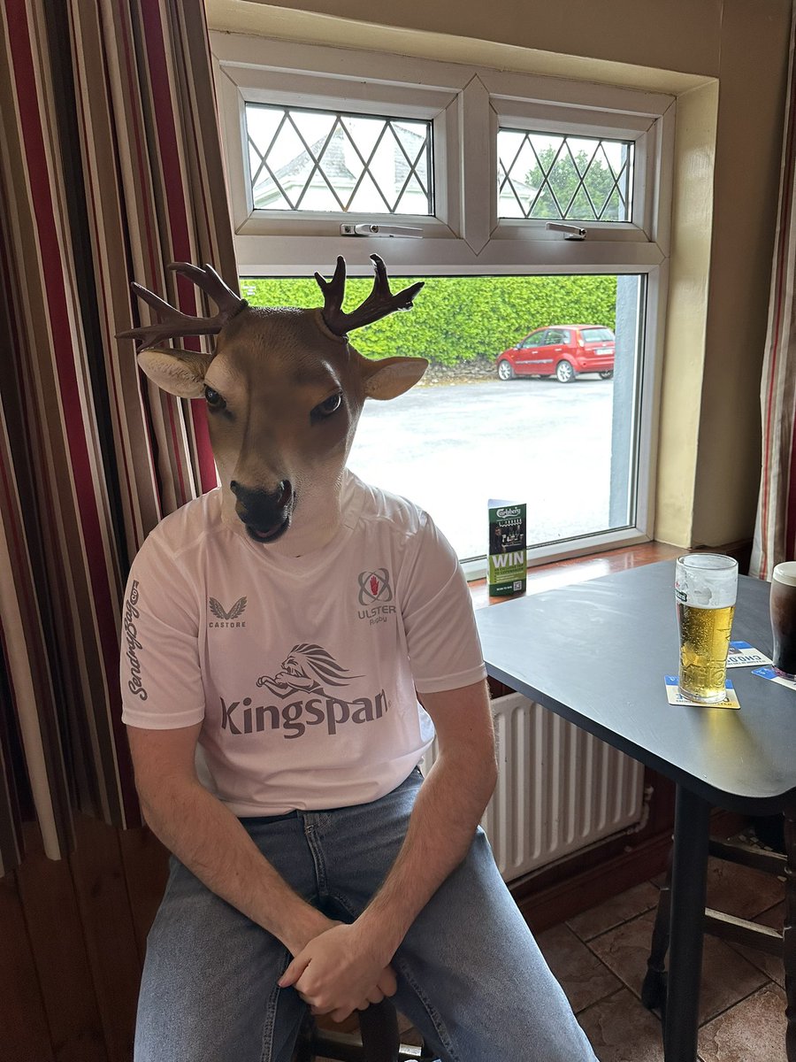 cathal_roche99's tweet photo. Another cracker of a game! The Adventures of the Stag continue 🦌 #SUAF #Munster @Munsterrugby @MRSC16 https://t.co/UefdrZkEe0