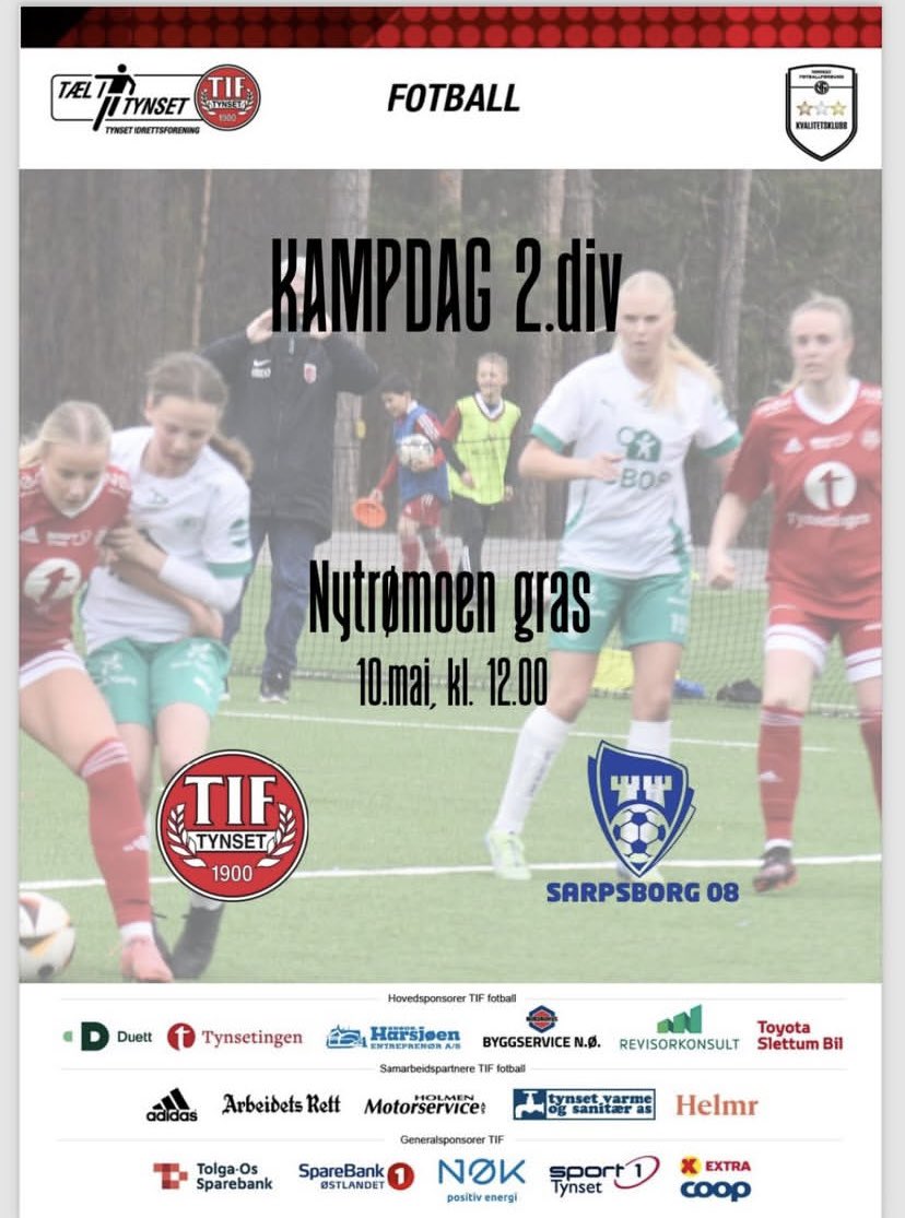 Tynset Damefotball tweet media