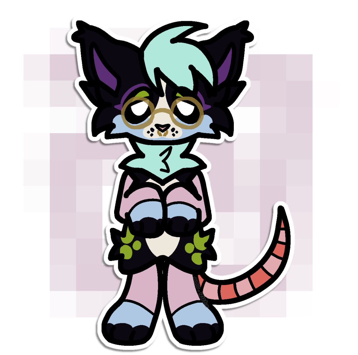Jamble_trashfox's tweet photo. New ref and artwork done by @ emo.guts on insta! Aaaa I just adore my boy Jamble 🐁🦊 https://t.co/TJcLXLHjlz