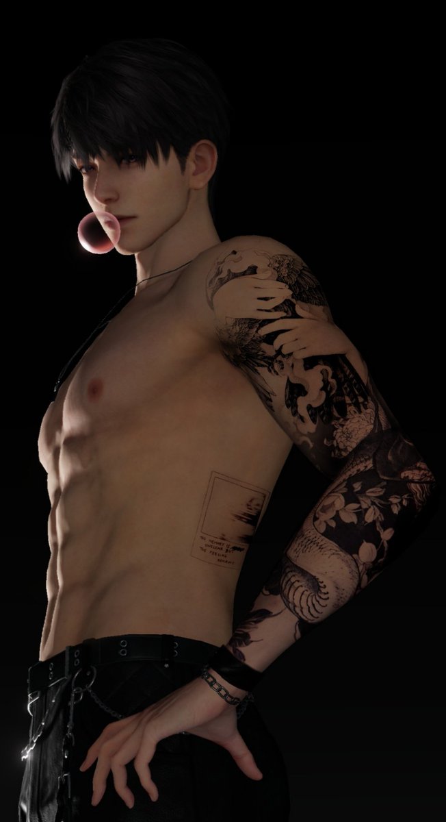 wastingeverysec's tweet image. baby, let me lick on your tattoos