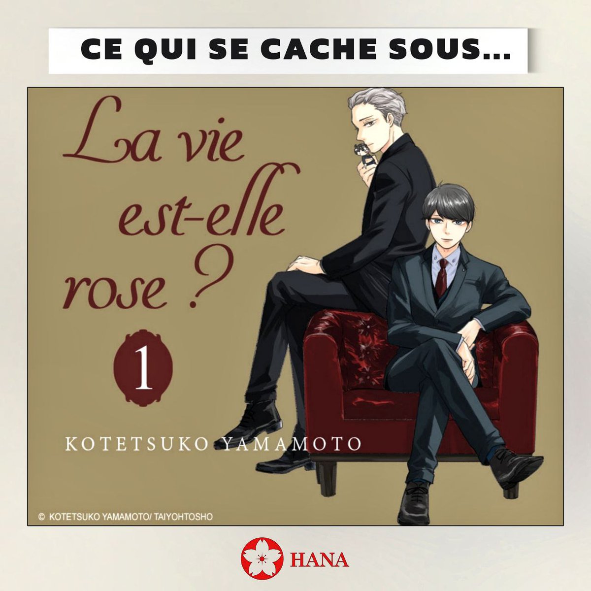 [THREAD]
✨ Focus "La vie est-elle rose?" de Kotetsuko Yamamoto (<a href="/kttkymmt/">コテツコのヘヤ</a>) ✨

On ne présente plus Kotetsuko Yamamoto, autrice phare de notre catalogue, et présente aux Éditions Hana depuis nos débuts. Autant dire que nous avons une affection toute particulière pour elle.