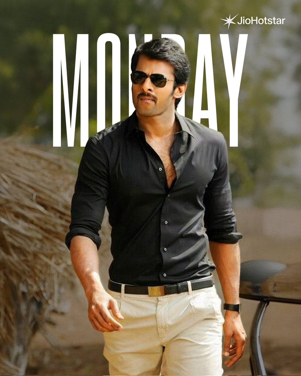 JioHotstarTel_'s tweet photo. C/o address for perfect styling, mana Prabhas Raju Garu! 🌶️❤️🔥
#Prabhas #Mirchi #OOTD #MondaytoSunday #JioHotstarTelugu
1/7 https://t.co/HBUfYUszKq