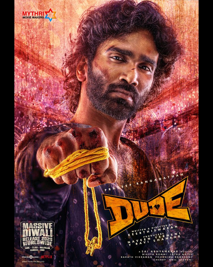 VJFanatic07's tweet image. #PRO4 is titled as #Dude and locked for #Diwali2025