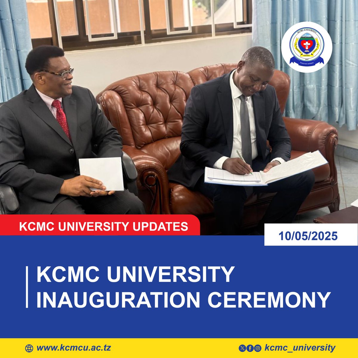 KCMC University (@kcmucotz) on Twitter photo KCMC University, KCMC hospital, KCRI leaders and Council members receiving our guest of honor, Honorable Prof.Adolf Mkenda, Minister for Education, Science and Technology for the Inauguration Ceremony.
<a href="/wizara_afyatz/">Wizara ya Afya Tanzania 🇹🇿</a> @wizara_elimutanzania KCMC University, KCMC hospital, KCRI leaders and Council members receiving our guest of honor, Honorable Prof.Adolf Mkenda, Minister for Education, Science and Technology for the Inauguration Ceremony.
<a href="/wizara_afyatz/">Wizara ya Afya Tanzania 🇹🇿</a> @wizara_elimutanzania