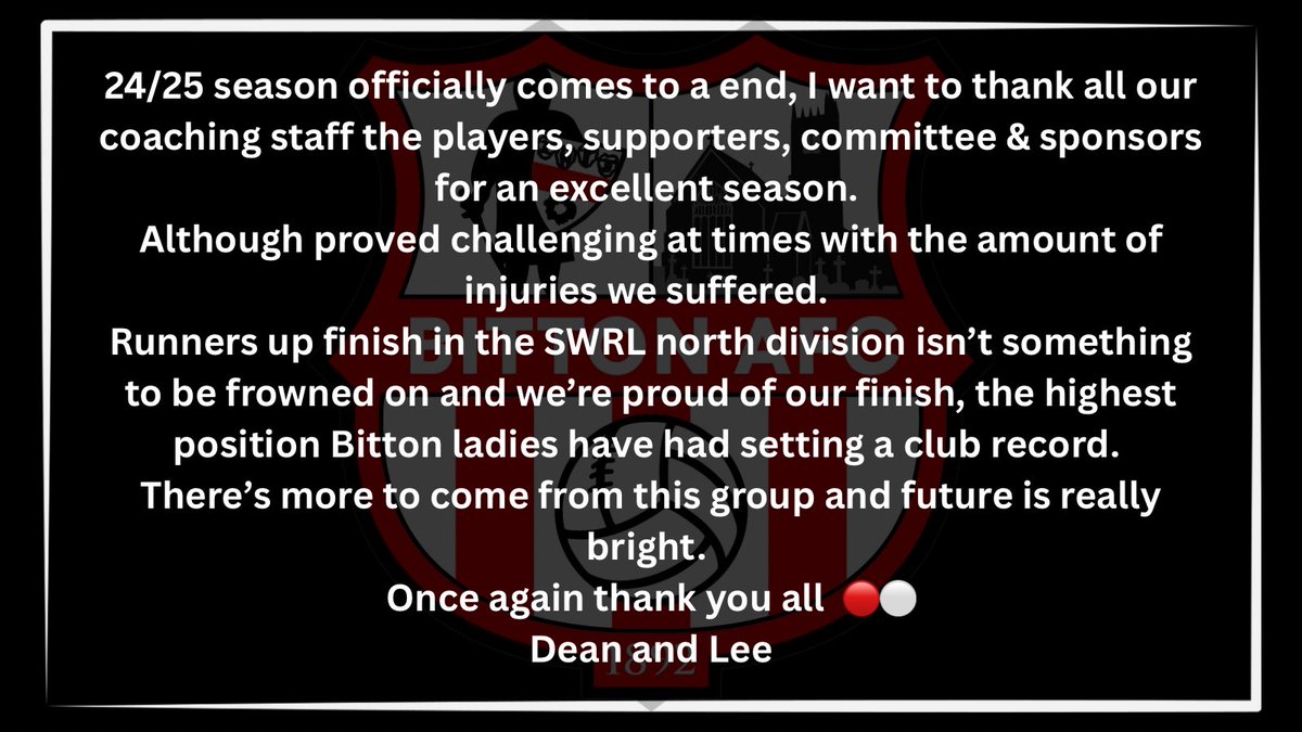 Message from the Management 👇🏼