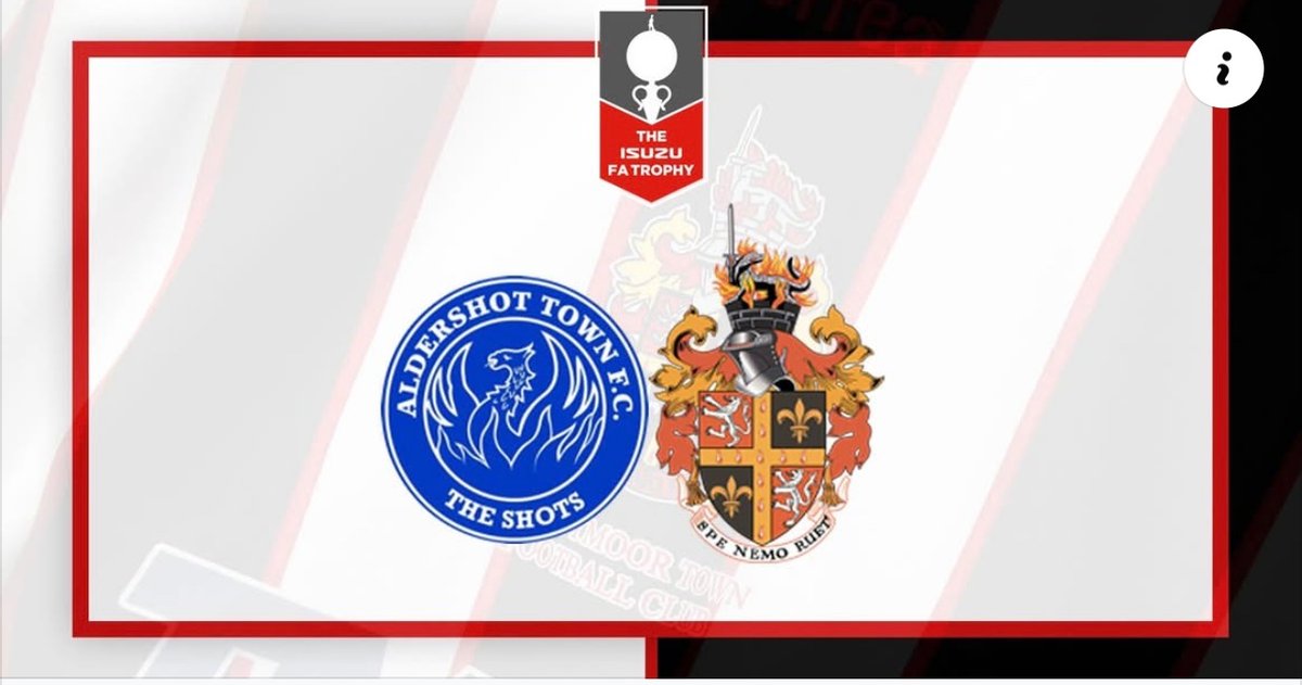 Everyone here at West Auckland Town would like to wish Spennymoor Town Football Club all the best for tomorrow in The Isuzu FA Cup final vs Aldershot Town 🏆 
#bringithome