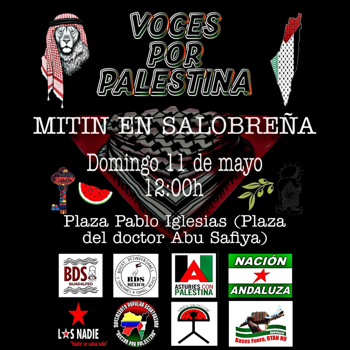 cntaitgranada's tweet image. Este domingo tenemos unas jornadas de #autoedicion en #granada si estás por aquí y no vienes esperemos que sea por qué le estás dando calor a este acto en favor de #pelestina que se celebra en #salobreña nosotres intentaremos repartir fuerzas