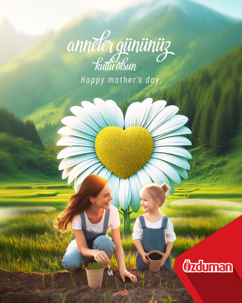 Tüm annelerin anneler gününü kutlarız.

#annelergünükutluolsun #happymothersday❤️

#özduman #tarım