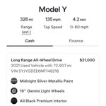 Photo by Tesla Inventory Deals (@Tesla_Deals)