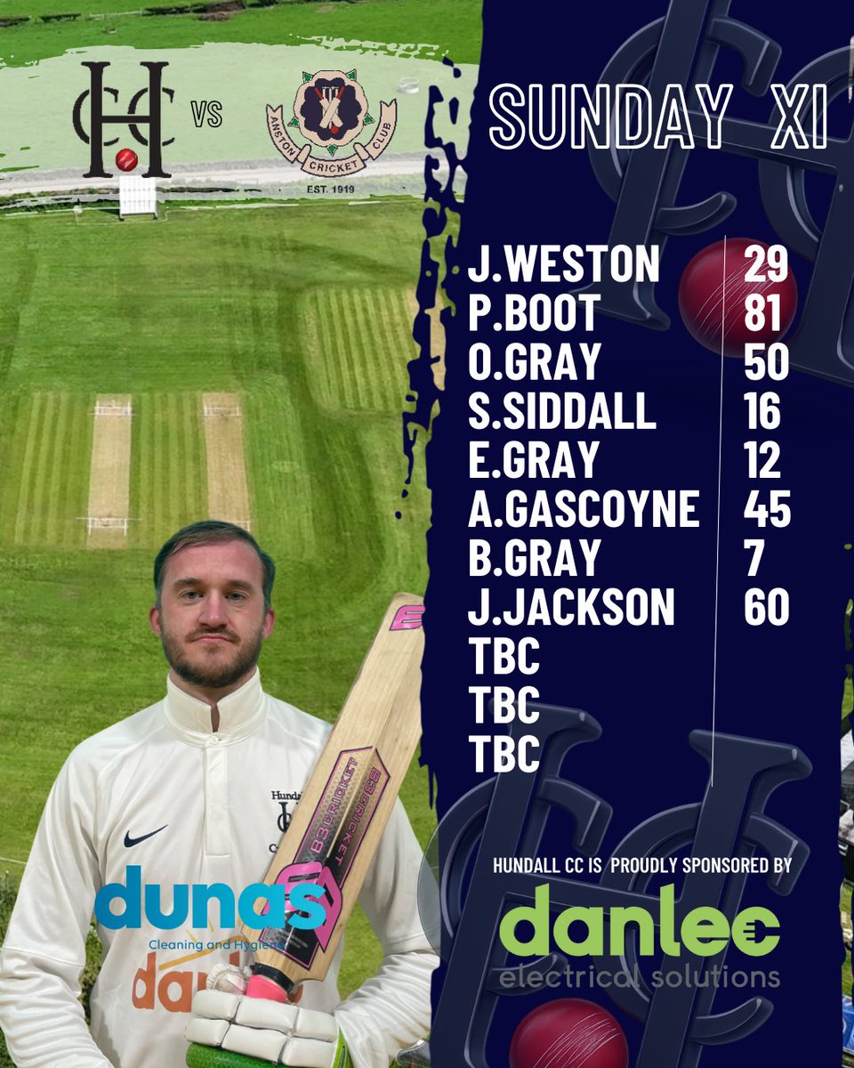 Hundall Cricket Club tweet media