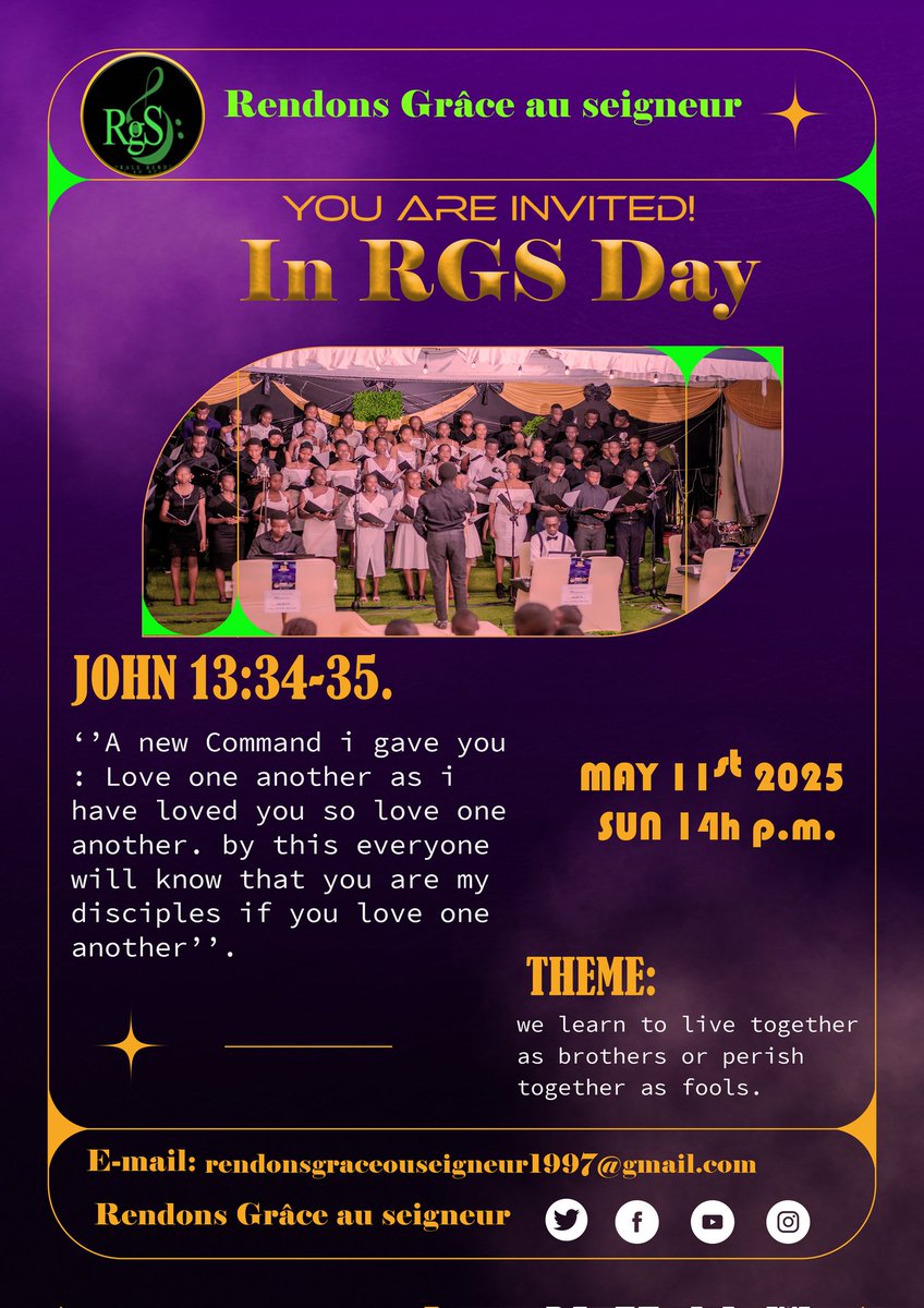 Chorale Rendons Grâce Au Seigneur tweet media