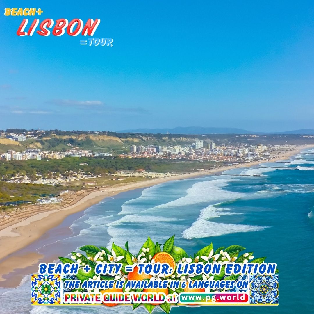 wwwpgworld's tweet image. ☀️ Lisbon’s calling! 
Read more in our article "Beach + City = Tour: Lisbon Edition" in 6 languages on the PRIVATE GUIDE WORLD platform: buff.ly/3VfZ4cx
#VisitLisbon #SummerTravel #BeachAdventures #LisbonSights #TravelInspiration #AdragaBeach #LisbonCulture