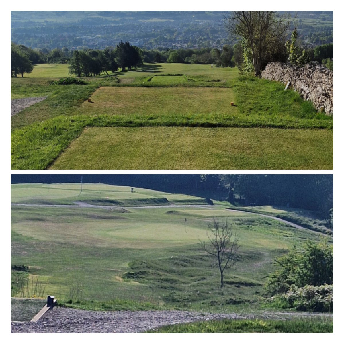 The course isn't looking too bad at the moment. Growth has more or less stopped even on the greens. Soil temps on some of our greens have been down to 1°c the last few mornings, but our PH has now come down from 8.5 to 6.8, so at least we are heading in the right direction there.