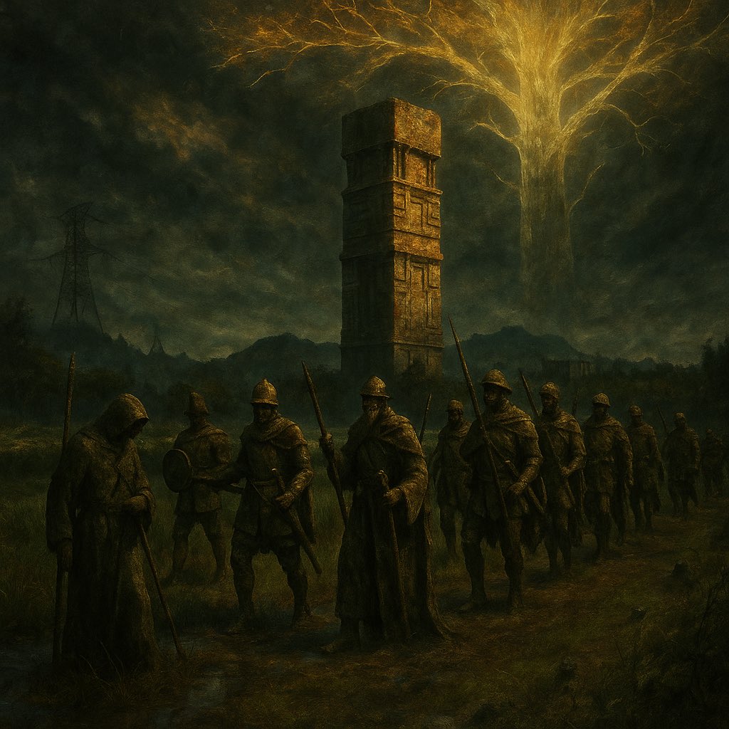 今天在良渚遗址逛了逛，最近刚打通了《艾尔登法环》，又听了机核四期法环的播客，看东西总感觉有股魂味儿