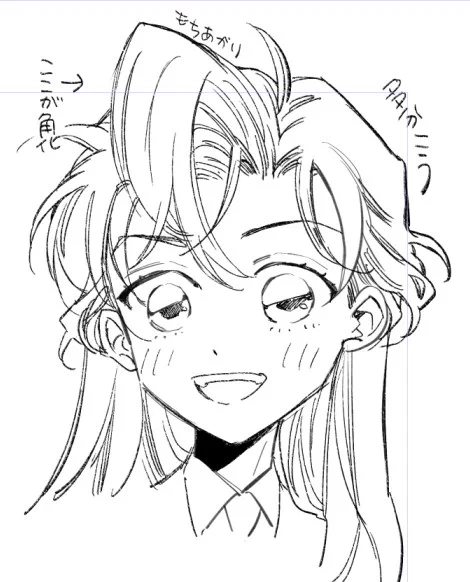 最近ジャンル外の人にらんねえちゃんの角について聞かれて説明したんだけど 