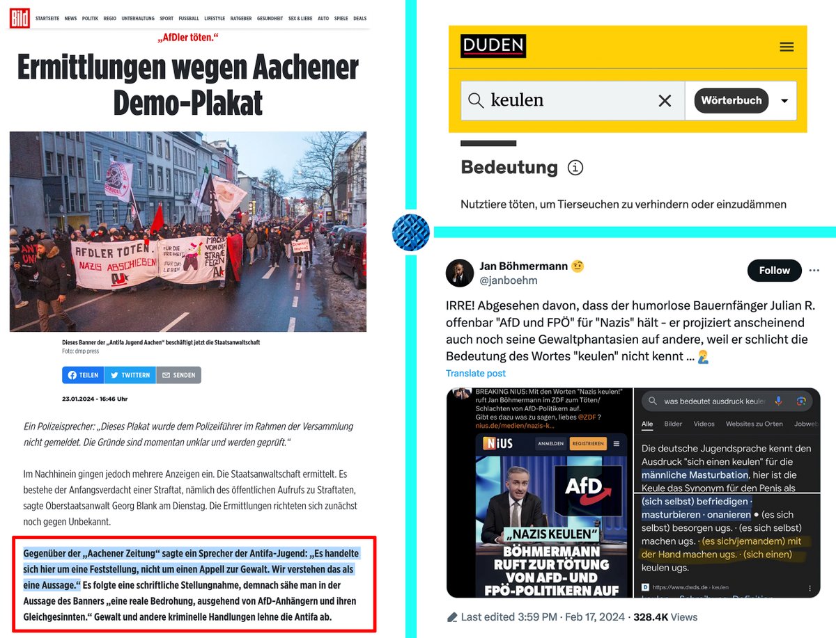 Rückblick >>>

Antifa &amp; Böhmermann