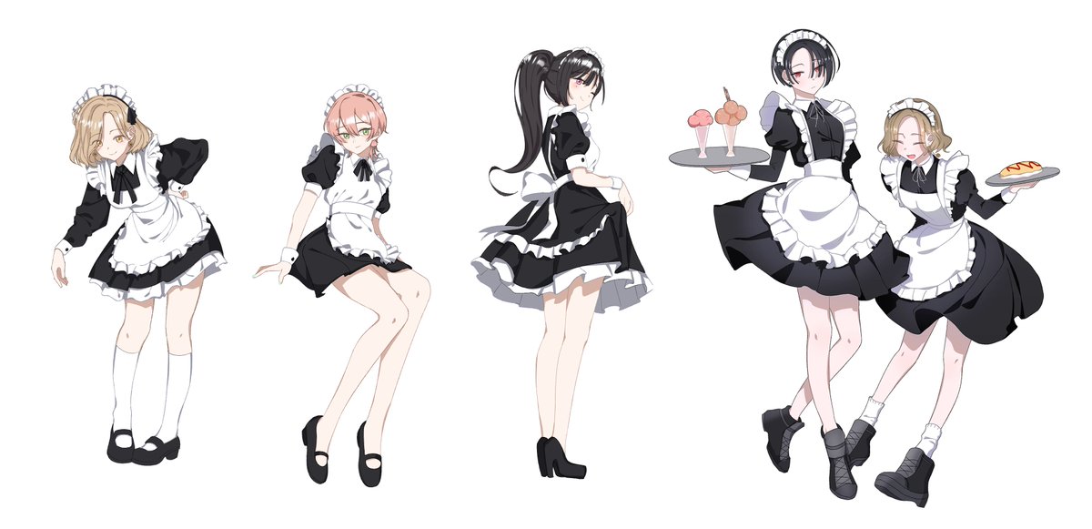 s__MGR's tweet image. 再アップ #メイドの日 #milgram_fa #ミルグラムファンアート
