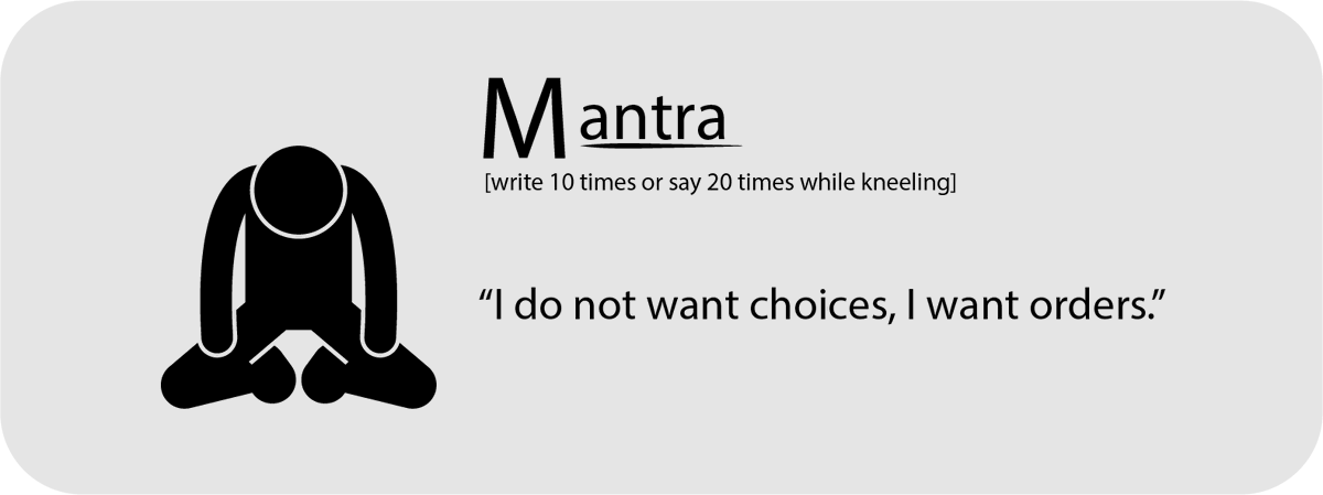 K1nkMega's tweet photo. your mantra for the day https://t.co/LBlR4KFRWI