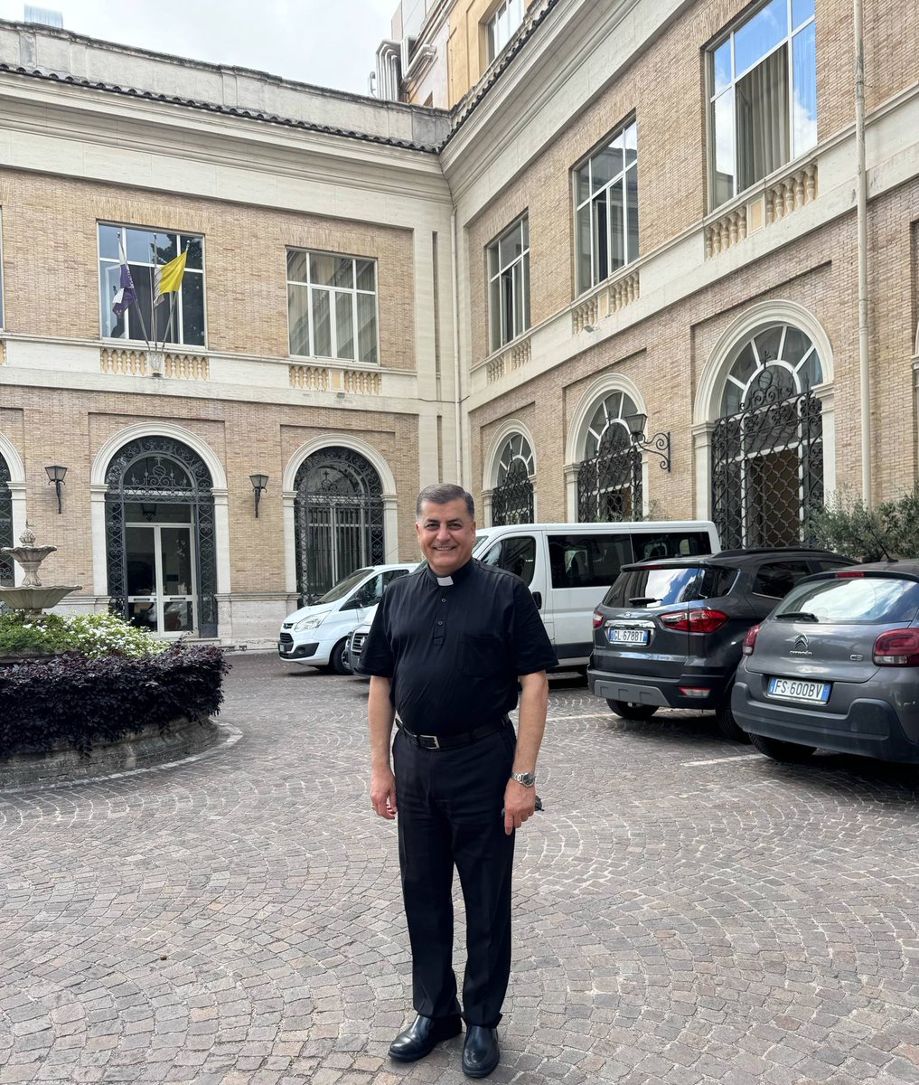 Urbano College &amp; Urbaniana University - Rome 10 May 2025
زيارة كليتي والجامعة الاوربانية بروما، المكان الذي عشت ودرست فيه