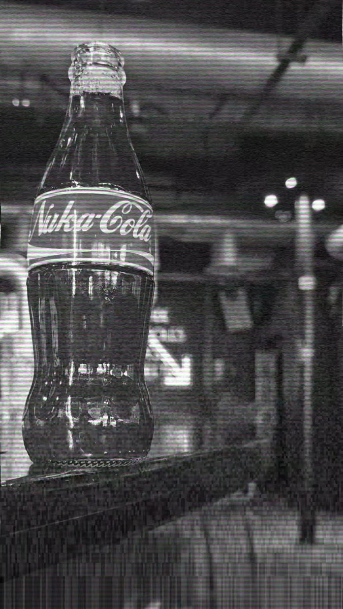The apocalypse? Sign me the hell up!!

NUKA COLA- 
Bacardi Spiced
Cherry Brandy
Cherry Syrup
Lime Juice 
Coke

Time to leave the Vault, the brand NEW Nuka Cola is arriving May 16th!