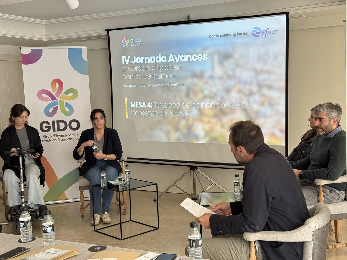 Última mesa: Toxicidad de inhibidores ALK+.
Revisamos un caso clínico y compartimos un consenso de manejo para mejorar la calidad de vida del paciente.
#ALK #Toxicidad #OncologíaMédica