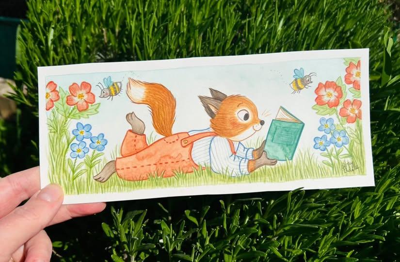 We are £2 away from reaching £5000 so please keep bidding in the #BookmarkProject auction and help us to build a library at Katiyo Primary School in Zimbabwe.  You can bid here jumblebee.co.uk/bookmarkprojec…
We have over 500  bookmarks doodled by famous people 
Please RT