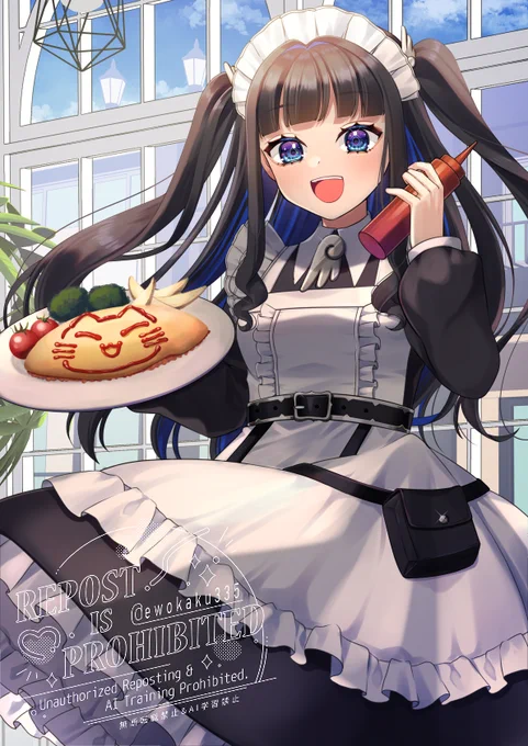 V娘さんたちのメイド姿 #メイドの日 