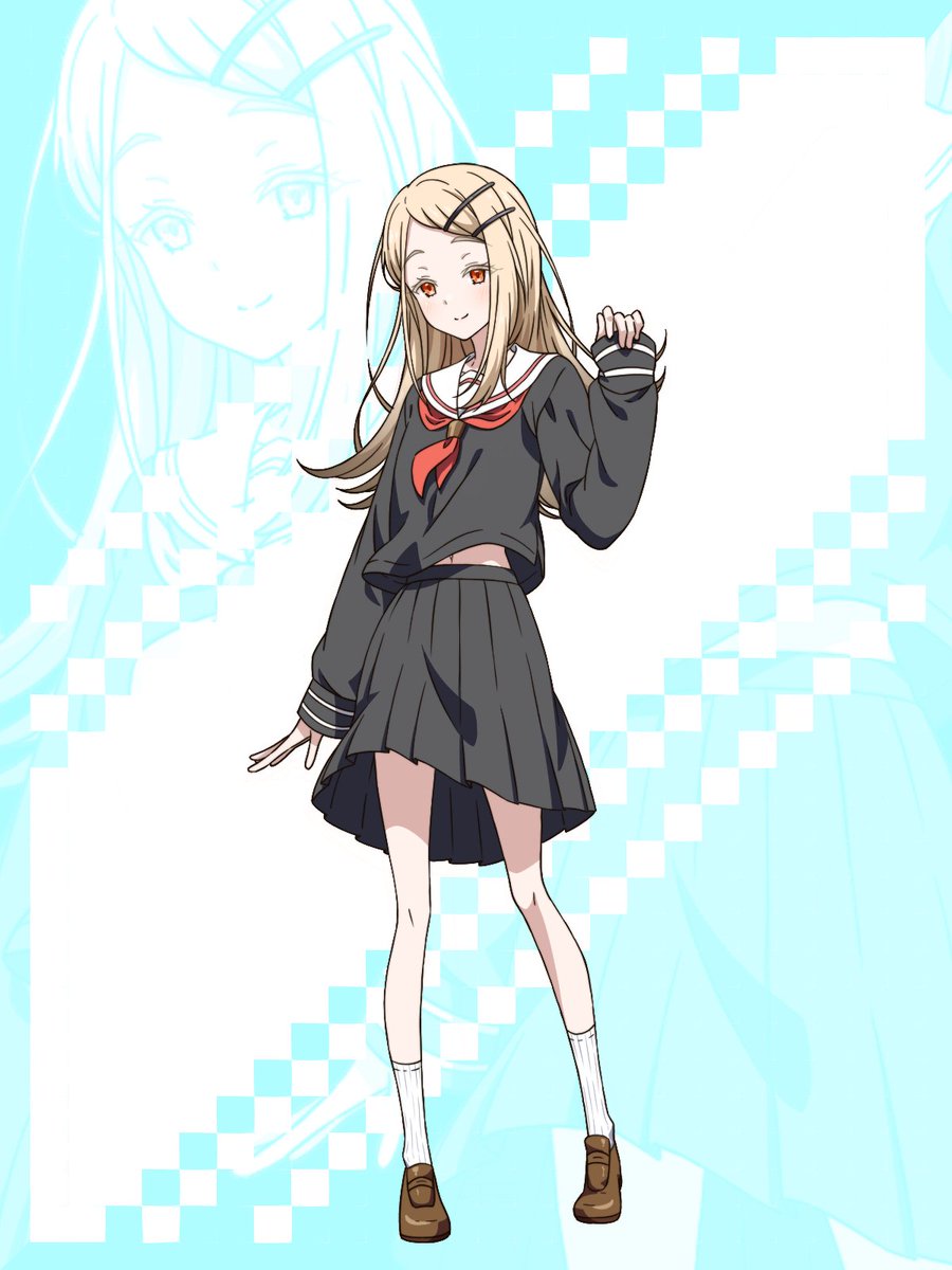 manboo_aka13's tweet image. こういう制服好き
#学マス