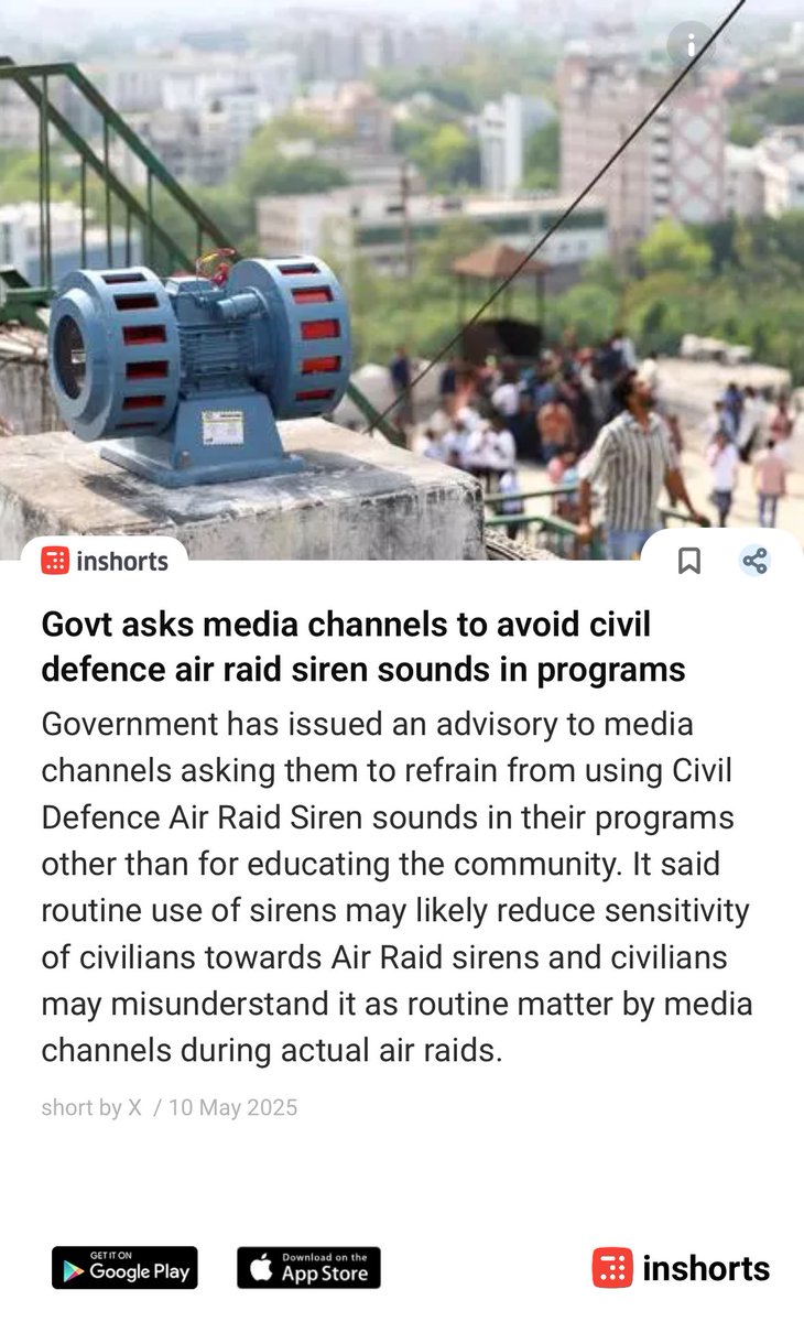 Such a pity that the govt had to do that. This is your responsibility too. This is your country too. TRP at the cost of creating false panic and anxiety? Have some ethics? 🤷🏻‍♂️