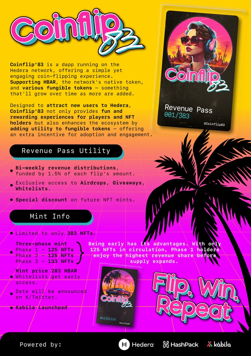 Here is our white paper for our coinflip dapp.
Giving away 3 WL.
Like, rt, and tag 3 friends.
Will Dm winners in 48 hours.