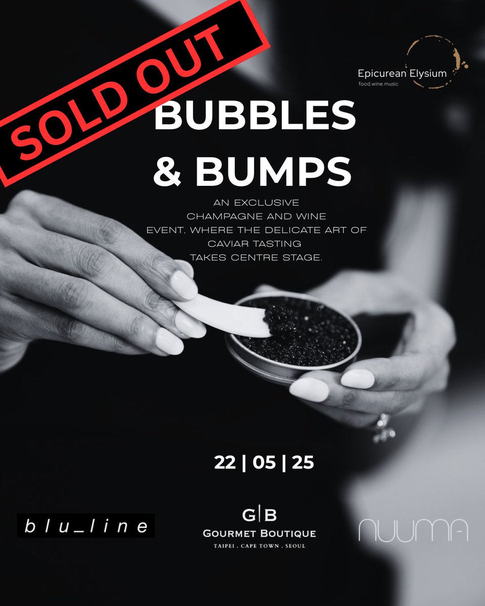 Thank you! We look forward to caviar bumping with you! ❤️🙌🏽🥂✨