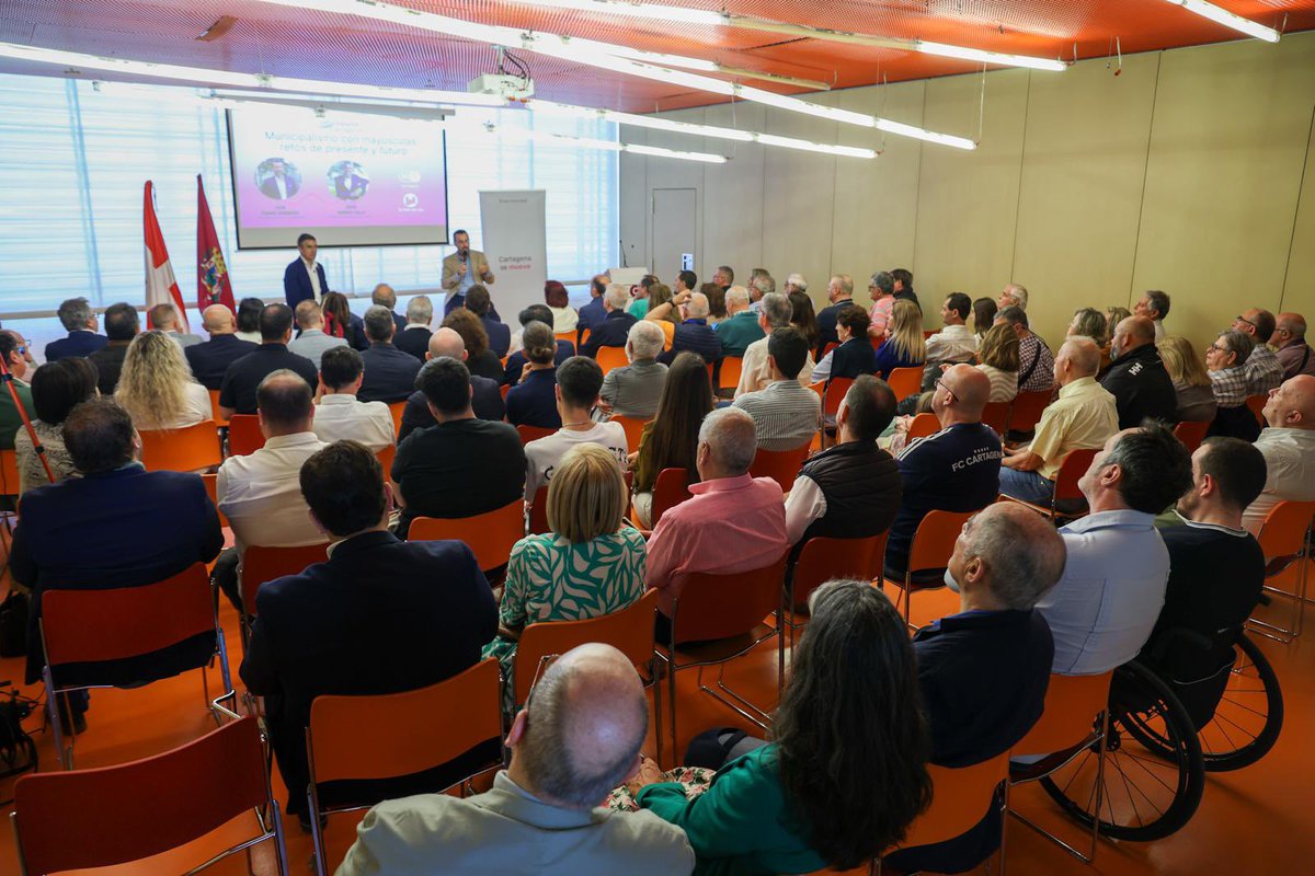 MCCartagena_ct's tweet photo. 👏🏻 Gracias a todos por vuestra asistencia y participación en esta nueva edición de #ImpulsaCartagena con Juan Franco, el alcalde más votado de España 

💪🏻 #CartagenaSeMueve 🇩🇰 https://t.co/RUA3RDQ0ov
