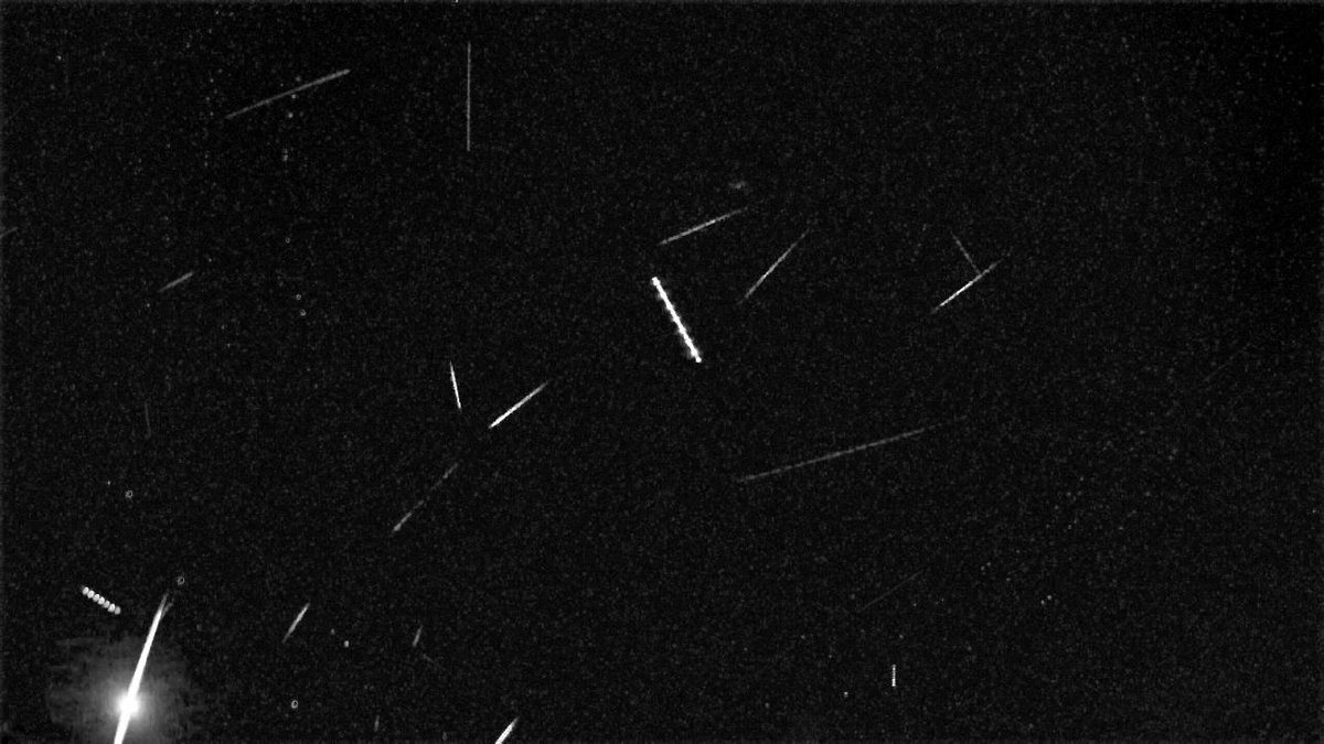 A -4.8 magnitude meteor/fireball captured by the <a href="/CardiffAS/">CardiffAS</a> camera UK005L <a href="/DyffrynGardenNT/">Dyffryn Gardens NT/YG Gerddi Dyffryn</a> last night (10/5/2025 00:05:10 GMT). It ended up somewhere over the Irish Sea.

archive.ukmeteors.co.uk/reports/2025/o…