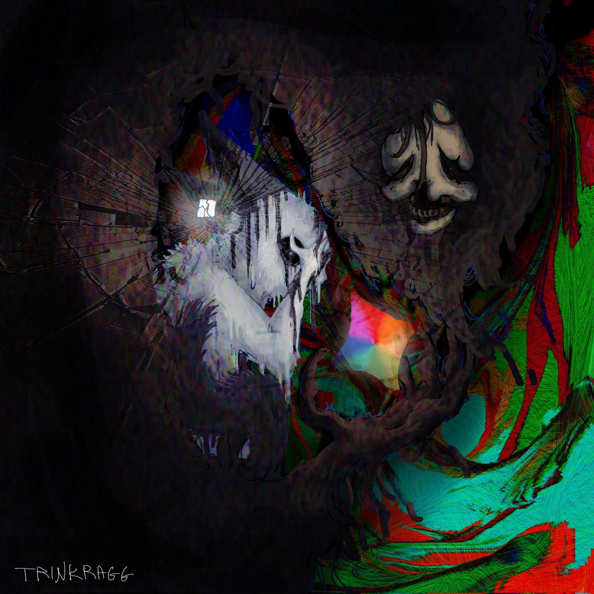 Trinkragg's tweet image. Idk

#Garn47 #digitalart