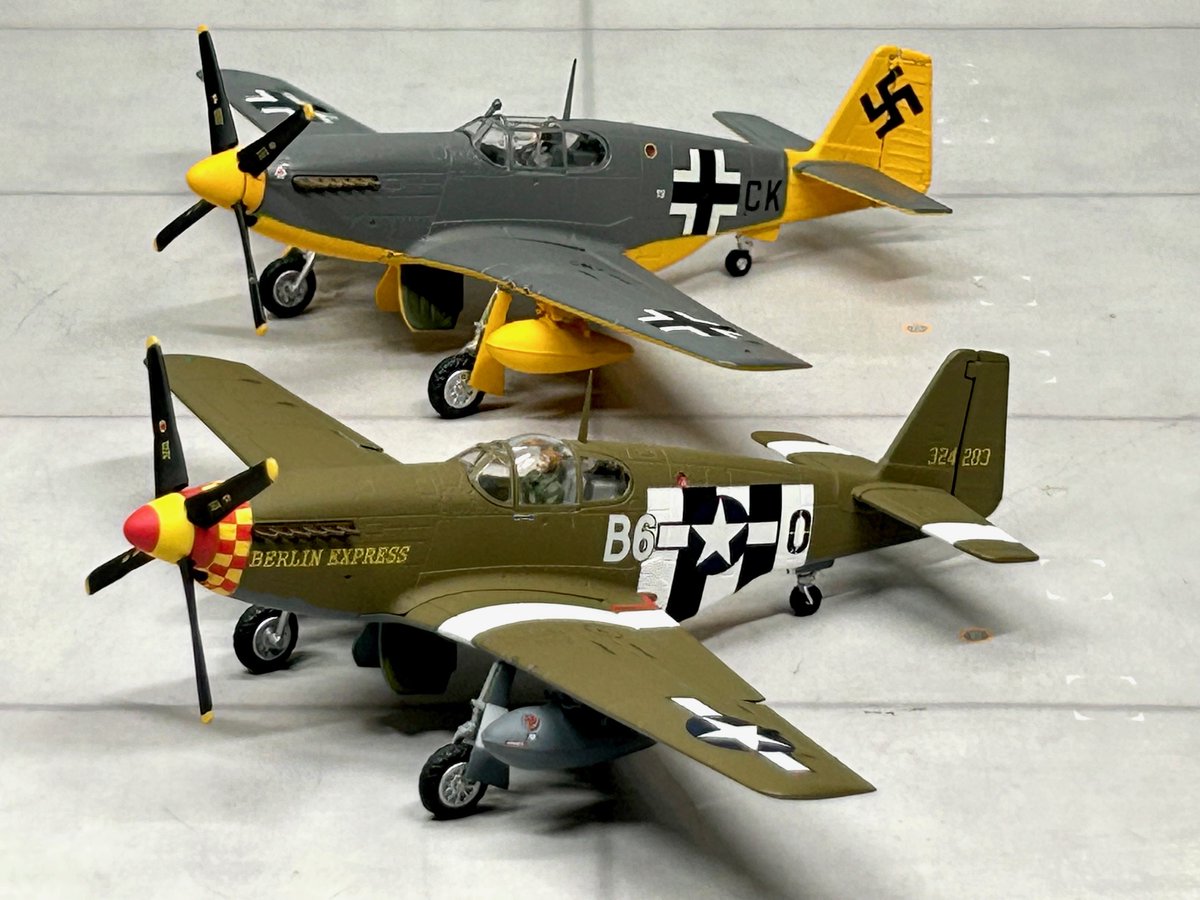 鹵獲供与兵器展inX #鹵獲供与機コレクション P-51B(鹵獲機) #ジェミニ